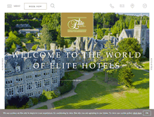 Tablet Screenshot of elitehotels.co.uk